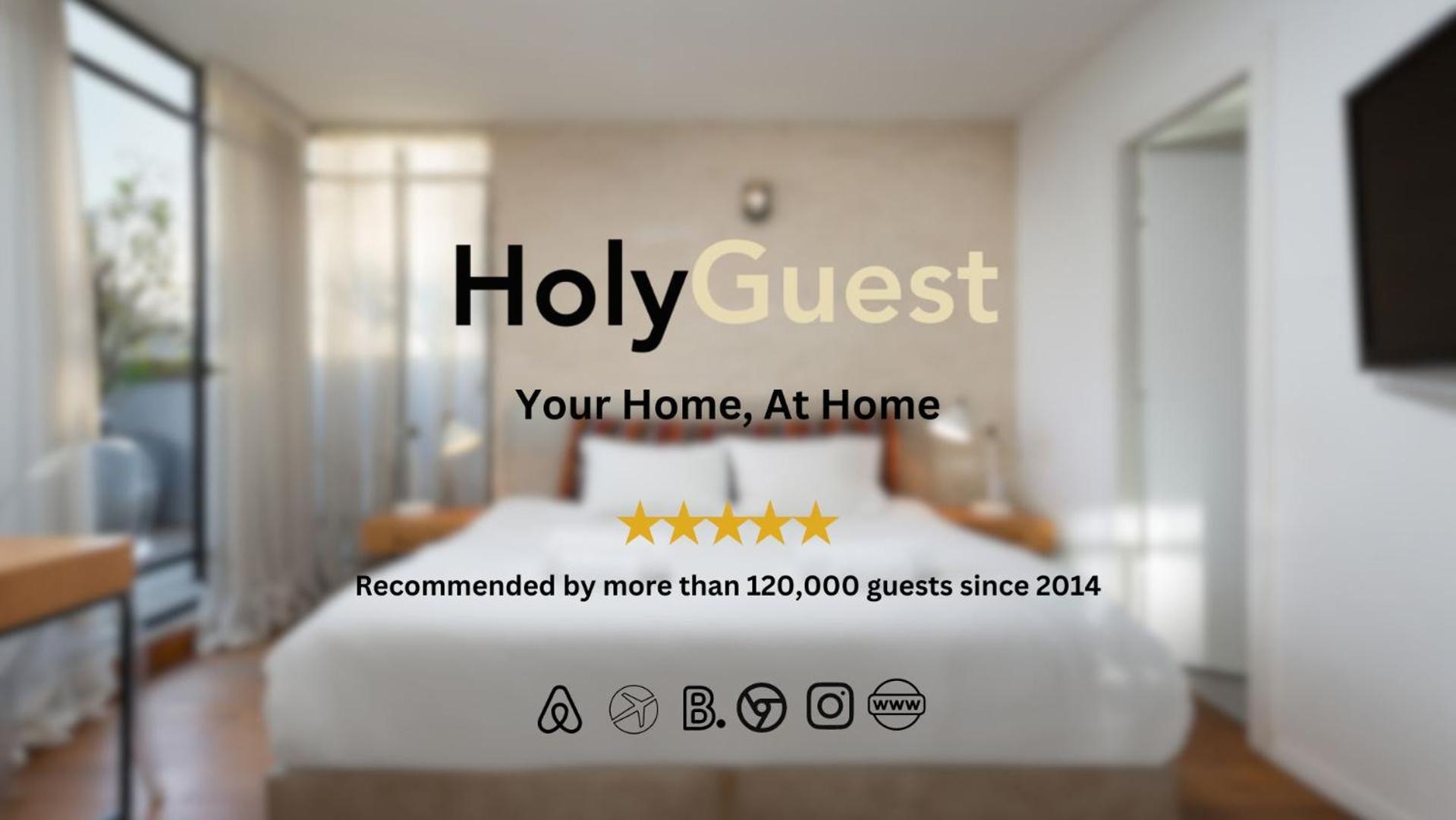 Comfortable Apartment With Balcony By Holyguest Tel Aviv Buitenkant foto